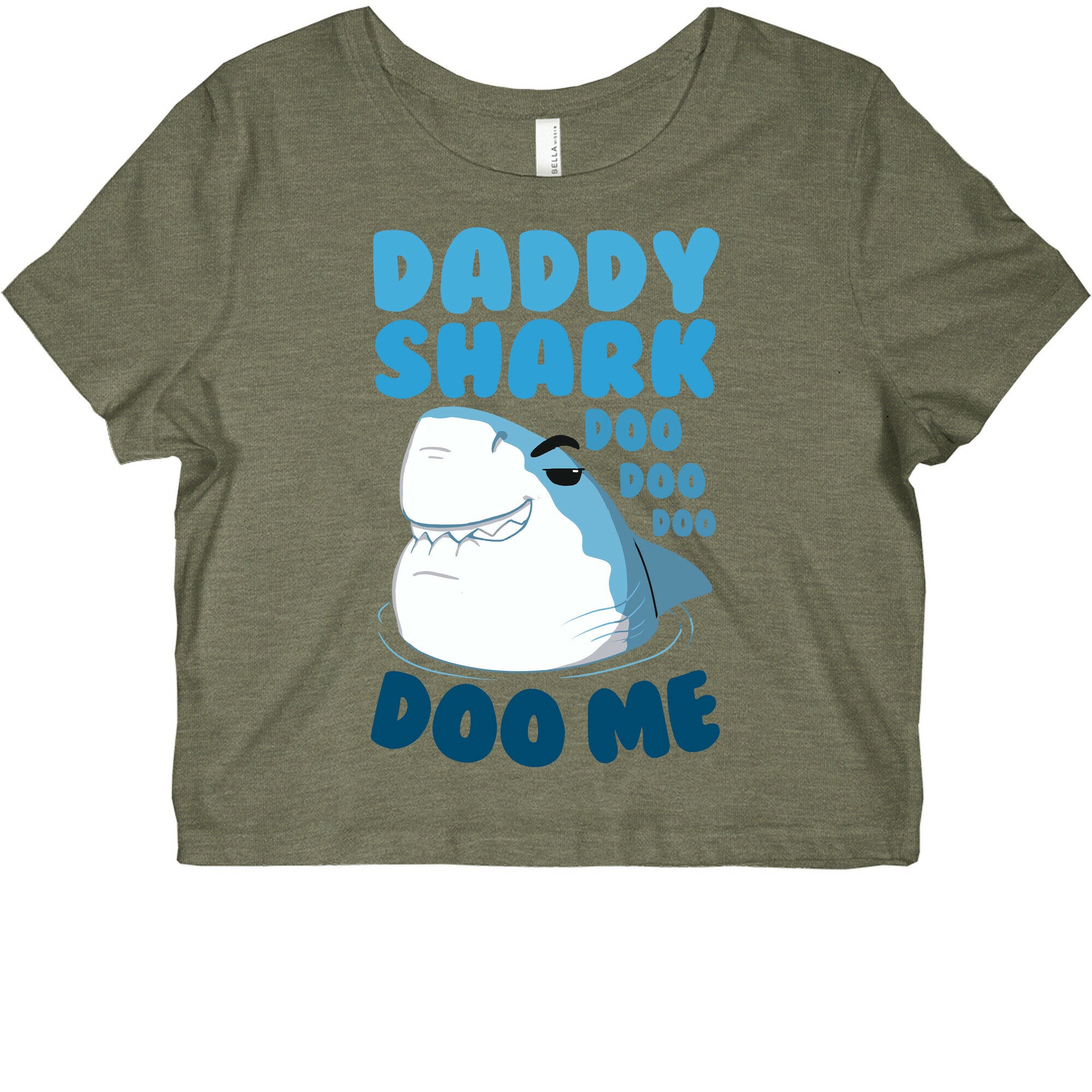 Daddy Shark doo doo doo DOO ME Graphic Baby Tee